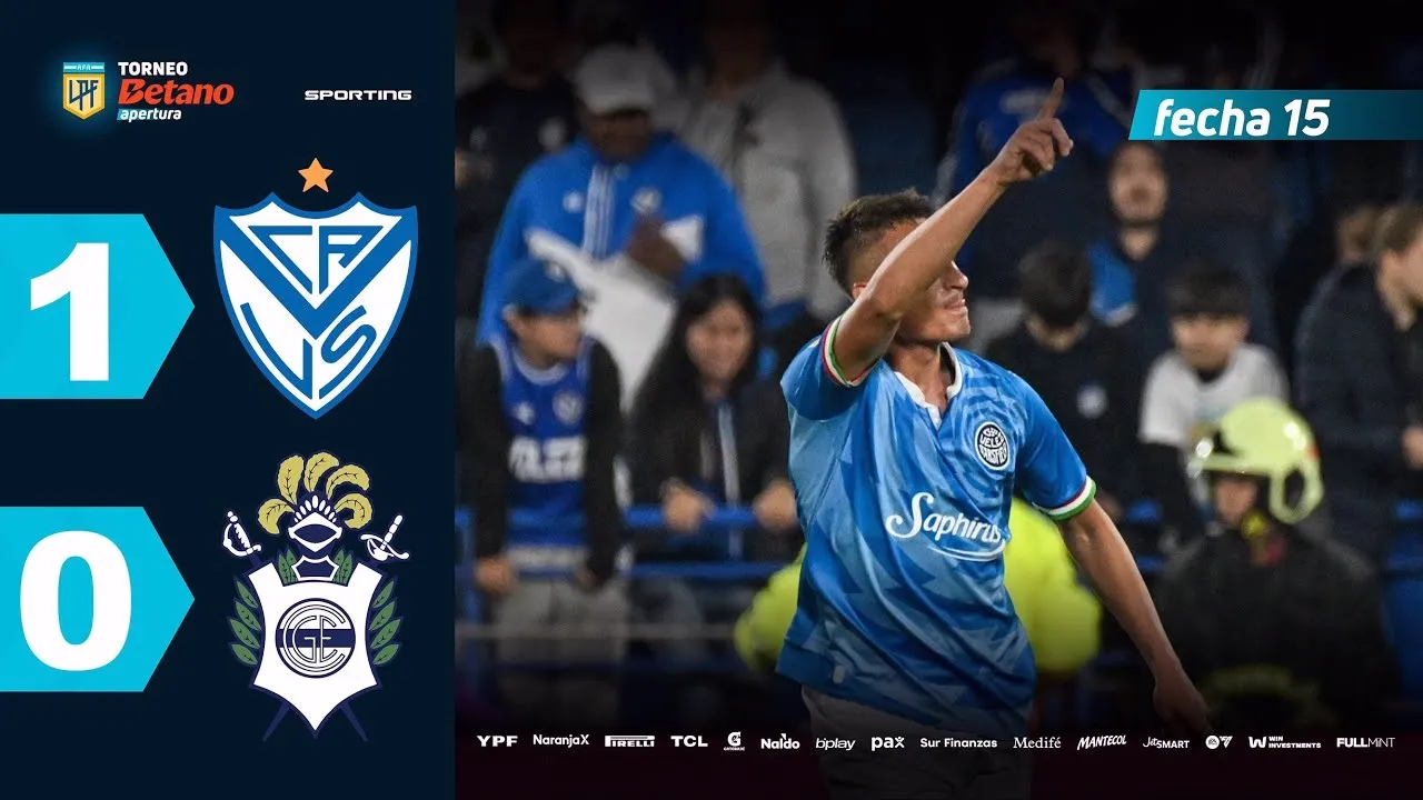 ดูกระทู้: ไฮไลท์ เบเลซ ซาร์สฟิลด์ ซัดกิมนาเซีย ลา พลาต้า 1-0 ศึกอาร์เจนติน่า พรีเมียร์ ดิวิชั่น วันที่ 29 เมษายน 2568