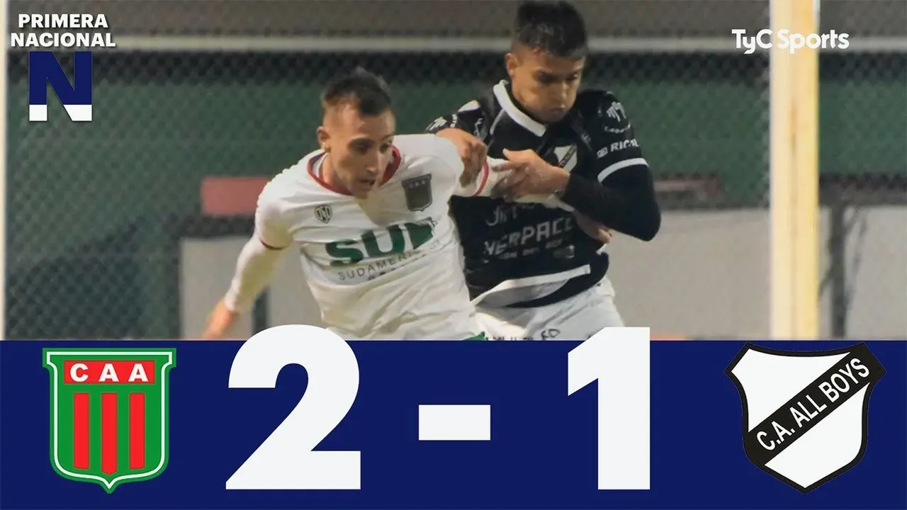 ดูไฮไลท์เด็ด [อโกรเปคัวริโอ 2-1 ออล บอยส์] อาร์เจนติน่า ดิวิชั่น2 04/06/2567 เกมพลิกนาทีสุดท้าย เด็ดขาดจริงตามdooball69