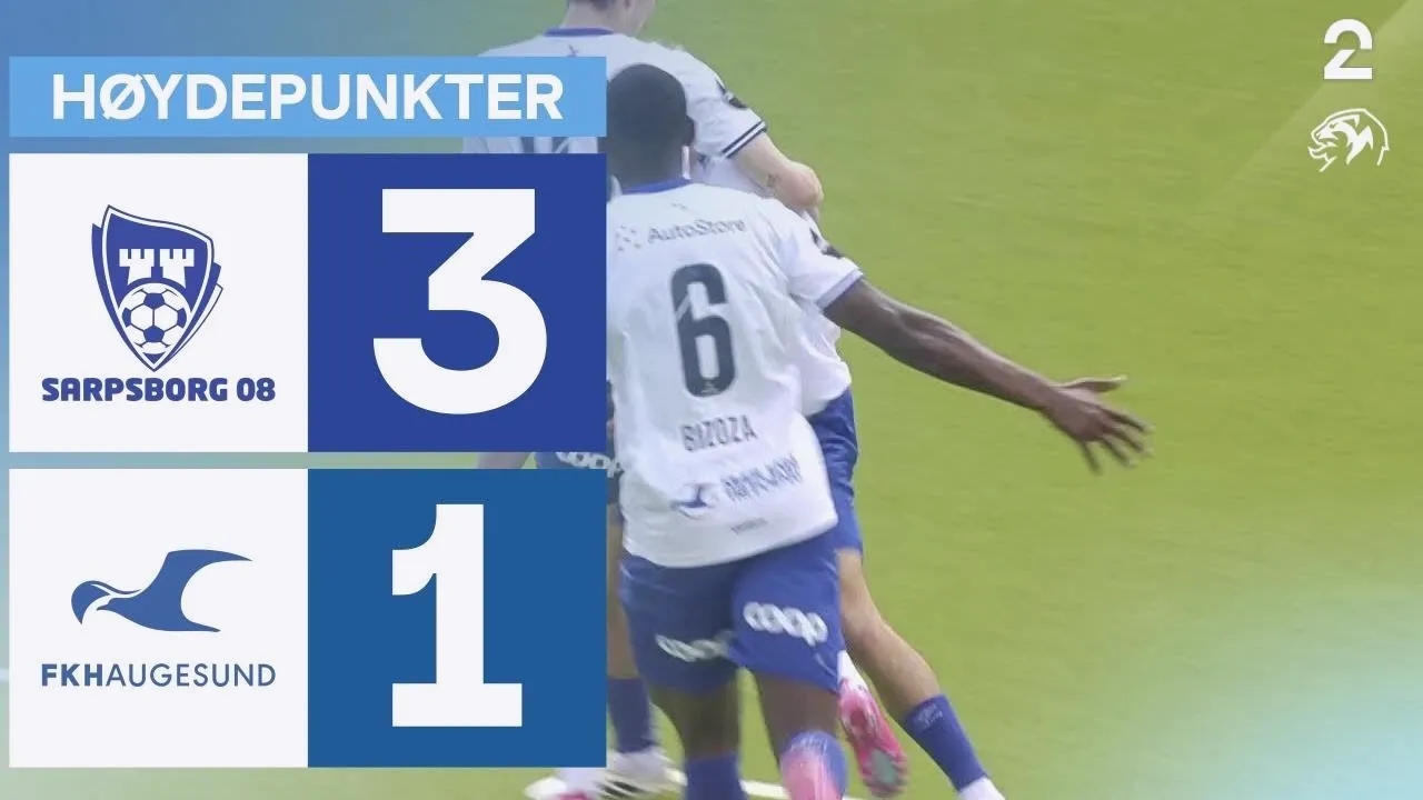 ไฮไลท์ฟุตบอล ชาร์ปบอร์ก 3-1 เฮาเกซุนด์ นอร์เวย์ ทิปเปลีเก้น 07/07/2568 กระซวกสามประตูเปิดหัวนาทีพลิกกลับ ลูกทีมต่างทำผลงานเยี่ยม