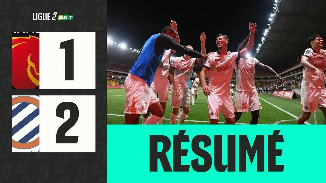ไฮไลท์ฟุตบอล วันที่ 19/08/2568 มงต์เปลลิเย่ร์ บุกชนะ เลอ ม็องส์ 2-1 ศึกลีกเดอซ์ ฝรั่งเศส ฤดูกาล 2025