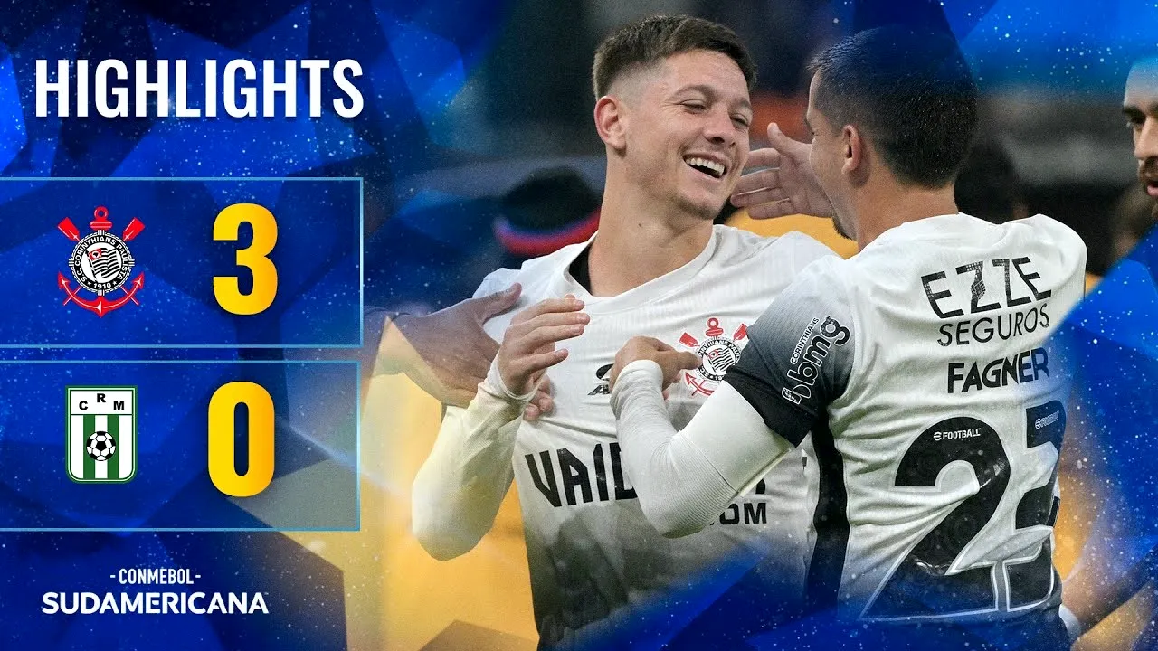 ไฮไลท์ฟุตบอล 29/05/2567: โครินเธียนส์ ถล่ม สปอร์ทติ้ง มอนเตวิดีโอ 3-0 ศึก โคปา ซูดาเมริกาน่า 2024 dooball69.com