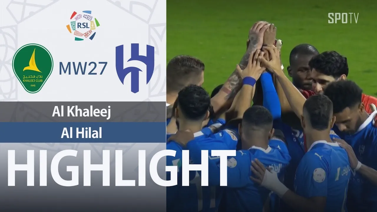 ไฮไลท์บอล อัล คาลีจ 1-4 อัล ฮิลาล ยะไข่ยับเยิน ซาอุดีฯลีก ฤดูกาล2023/24 วันที่ 06/04/2567