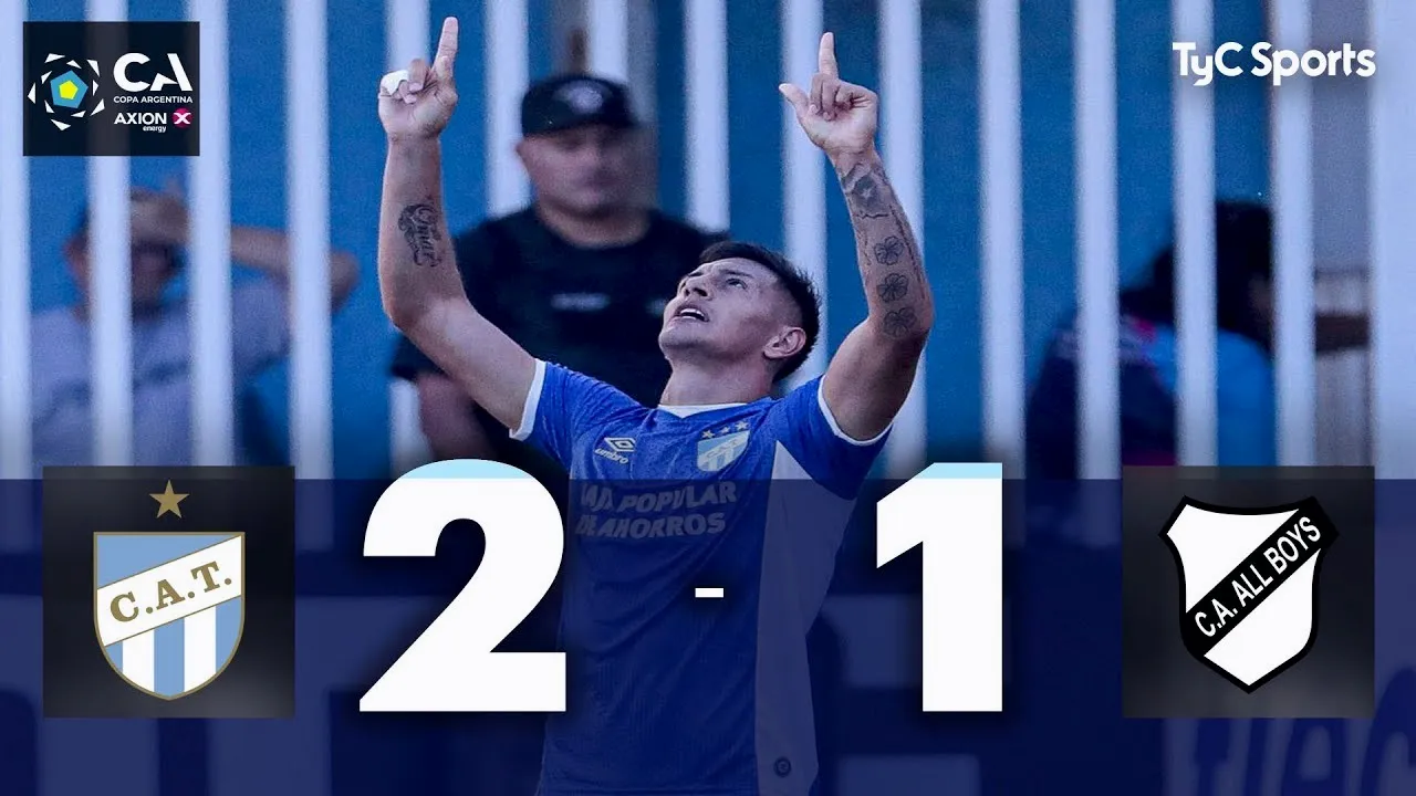 [ไฮไลท์ฟุตบอล] ออล บอยส์ 1-2 แอต.ทูคูแมน อาร์เจนติน่า คัพ2025 3 เมษายน 2568 สกอร์สุดมันที่เว็บdooball69.com