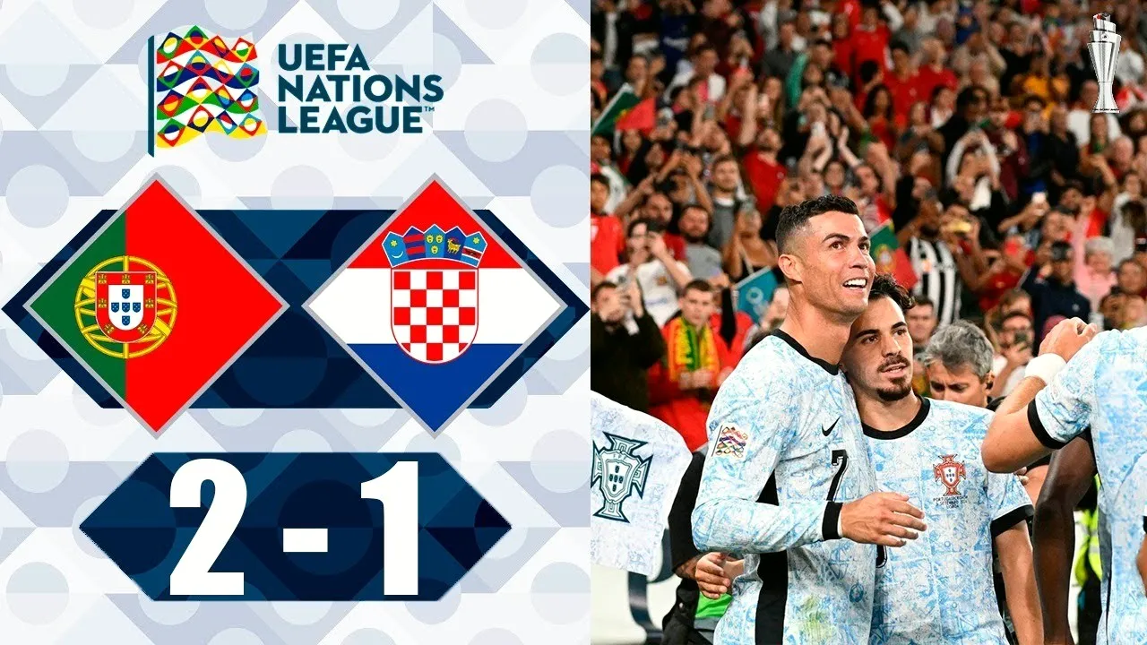 ไฮไลท์ฟุตบอล โปรตุเกส ซิวชัยเหนือ โครเอเชีย 2-1 ศึกยูฟ่า เนชั่นส์ ลีก 2024/25 วันที่ 6 กันยายน 2567