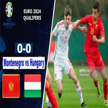 ไฮไลท์ฟุตบอล ยูโร 2024 รอบคัดเลือก เสมอไร้สกอร์ระหว่างมอนเตเนโกร กับ ฮังการี 0-0