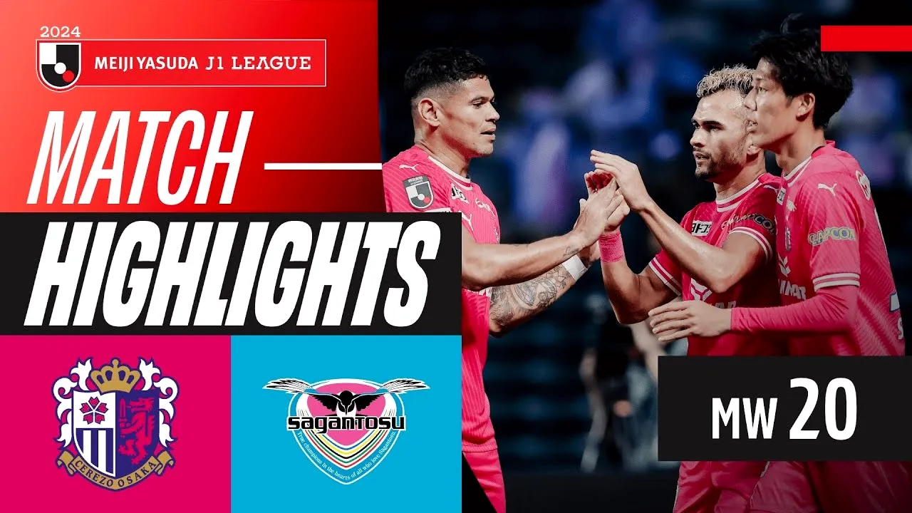ไฮไลท์ฟุตบอล เซเรโซ่ โอซาก้า ชนะ สากัน โตสู 1-0 ศึกเจลีกญี่ปุ่น 2024 วันที่ 26 มิถุนายน 2567