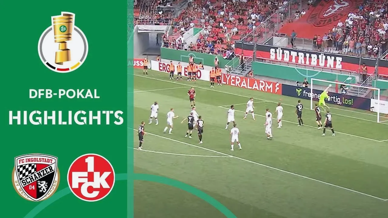 dooball69.com พาไฮไลท์ศึก DFB Pokal เยอรมัน อิงโกลสตัดท์ 1-2 ไกเซอร์สเลาเทิร์น วันที่ 18/08/2567