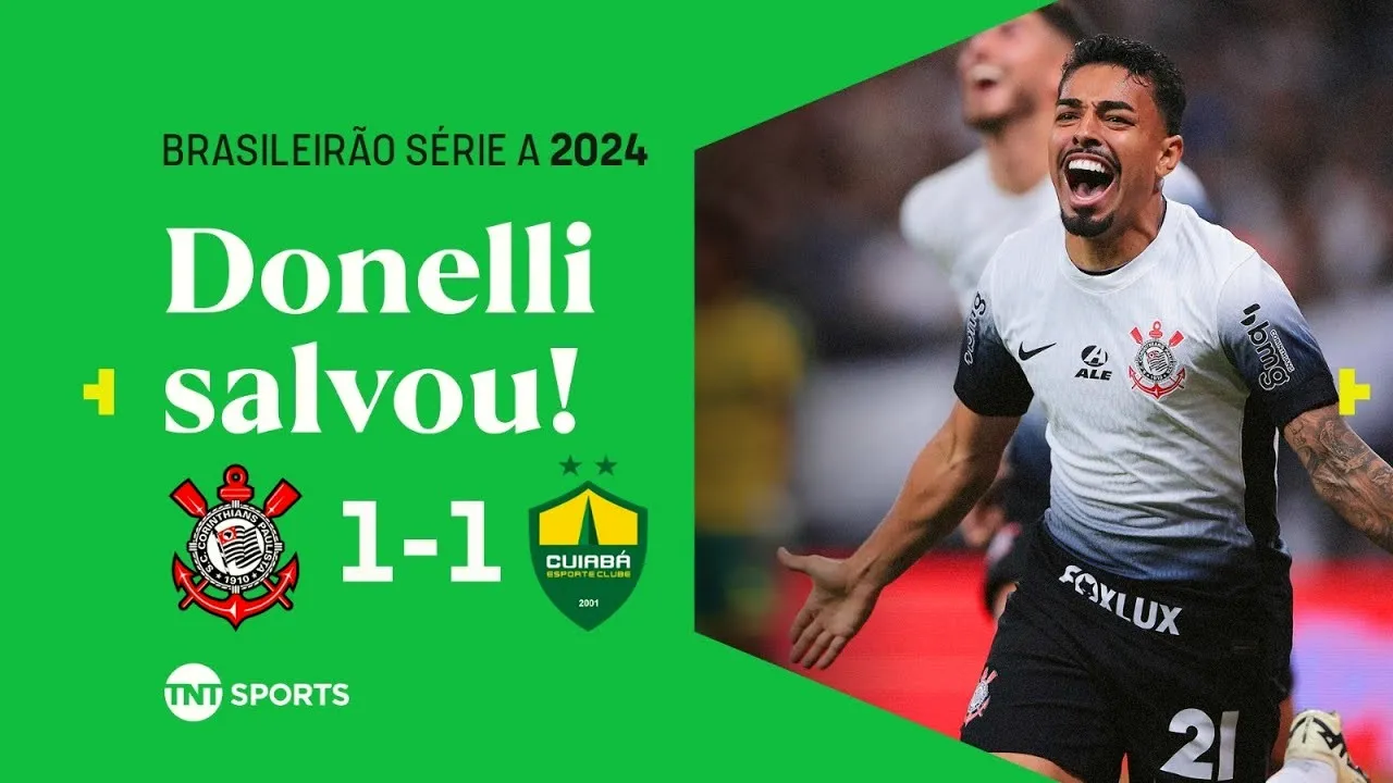 ไฮไลท์ โครินเธียนส์ เสมอ คุยอาบา 1-1 ศึกบราซิล ซีรี่ย์เอ 2024 วันที่ 27 มิถุนายน 2567