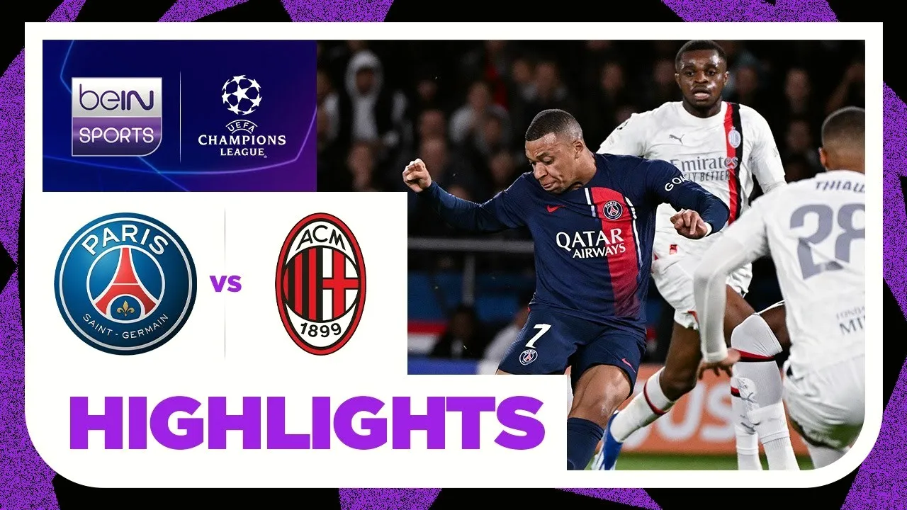 dooball69.com พาไปชมไฮไลท์ฟุตบอล PSG ถล่มเอซี มิลาน 3-0 ศึกยูฟ่าแชมเปี้ยนส์ลีก รอบแบ่งกลุ่ม 26/10/2566