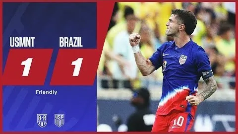 ไฮไลท์ฟุตบอล สหรัฐอเมริกา 1-1 บราซิล กระชับมิตรทีมชาติ 2024 13 มิถุนายน 2567 ดูบอล69 พลพรรคแซมบ้าเจ๊าจ่าฝูงคอนคาเคฟ