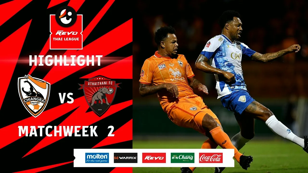 ไฮไลท์บอลไทยลีก 2023 เชียงราย ยูไนเต็ด ถล่ม อุทัยธานี เอฟซี 3-0 ศึกไฮลักซ์ รีโว่ dooball69