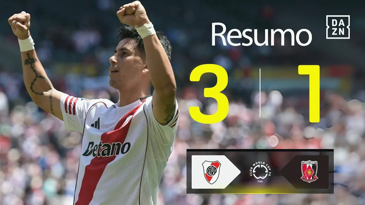 ไฮไลท์ฟุตบอล ริเวอร์เพลท(อาร์เจนติน่า) 3-1 อูราวะ เร้ด ไดมอนส์(ญี่ปุ่น) ฟีฟ่า คลับ เวิลด์ คัพ 2025 18/06/2568