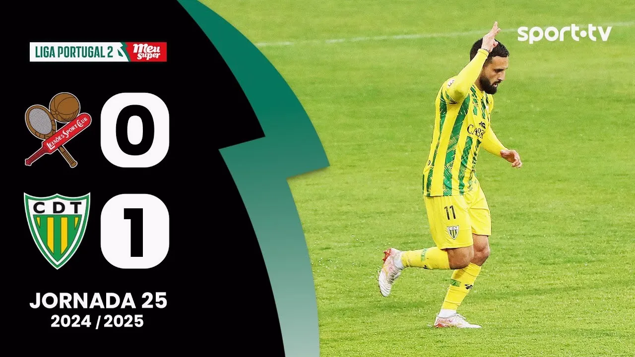 ไฮไลท์ฟุตบอลดิวิชั่น2 โปรตุเกส 2025 ซีดี ทอนเดล่าบุกเฉือนไลซอส 1-0 วันที่ 11/03/2568