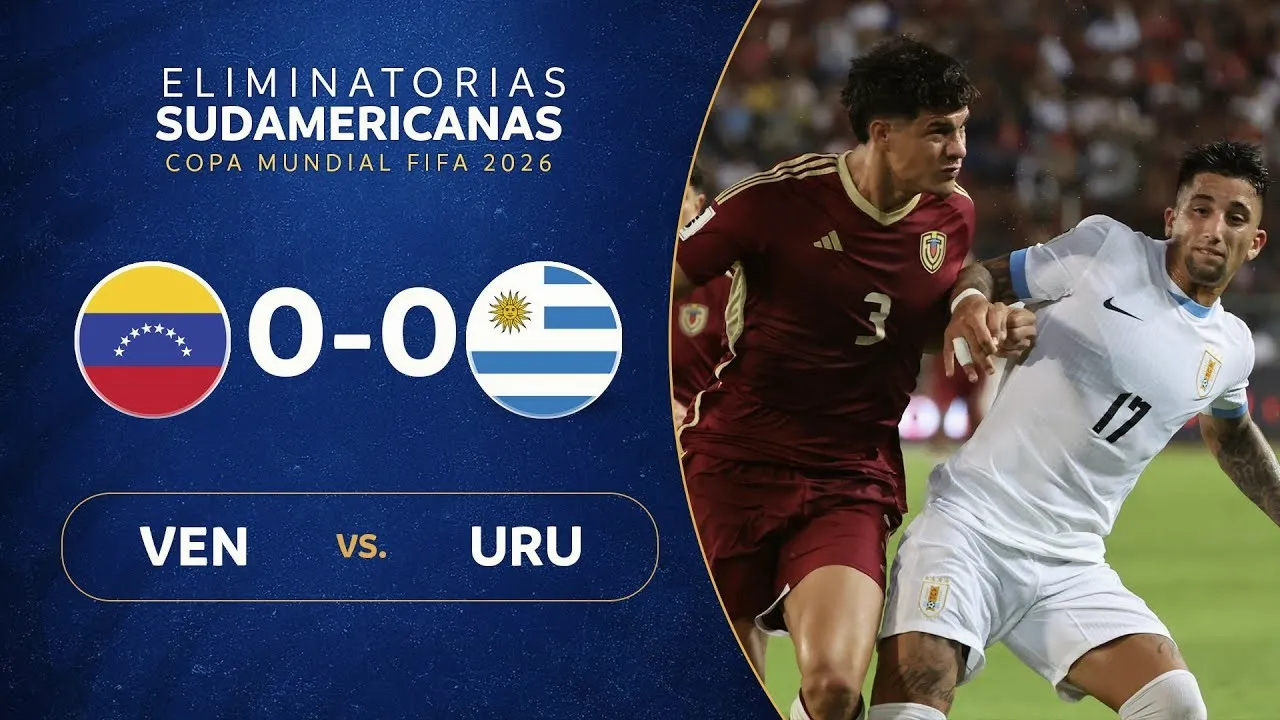 ไฮไลท์ เวเนซุเอล่า อดเจ๊าอุรุกวัย 0-0 ศึกฟุตบอลโลกรอบคัดเลือกโซนอเมริกาใต้ 11/09/2567 dooball69.com
