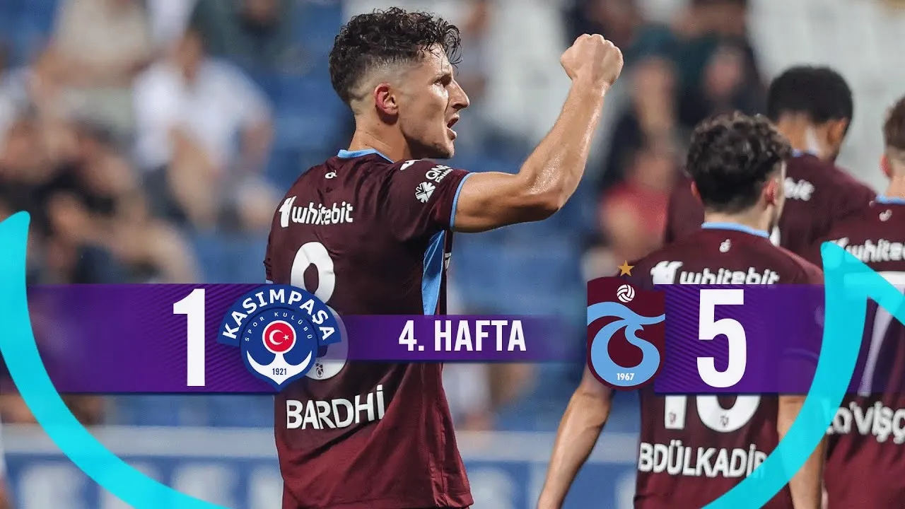 dooball69.com ยิงกระจุย! คาซิมปาซ่า โดนแทร็บซอนสปอร์ถล่มยับ 1-5 ในศึกตุรกี ซุปเปอร์ลีก