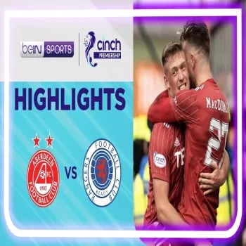 อเบอร์ดีนเปิดบ้านชนะเรนเจอร์ส 2-0 ศึกสกอตติชพรีเมียร์ชิพ 22/23 เรนเจอร์สพลาดท่าโดนทีมรองเบียดคว้าชัย