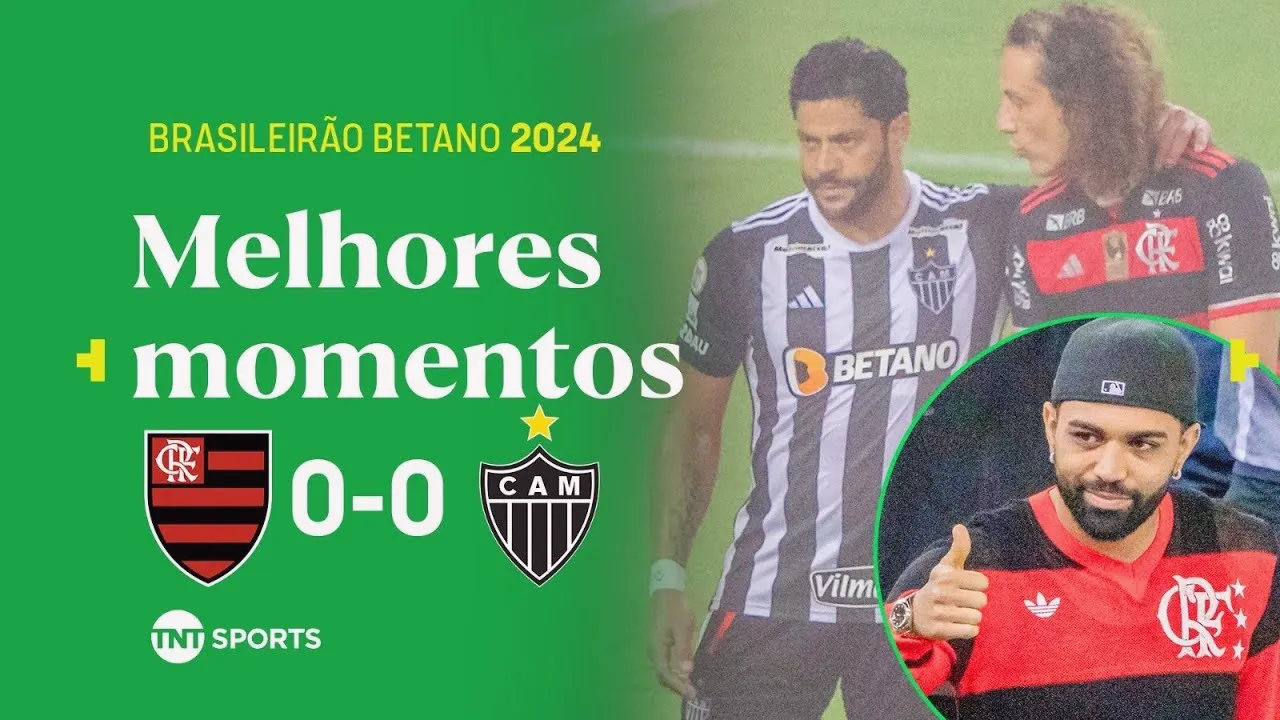ไฮไลท์ฟุตบอล บราซิล ซีรี่ย์เอ 2024 ฟลาเมงโก้ เสมอ อัตเลติโก้ มิไนโร่ 0-0 เมื่อ 14 พฤศจิกายน 2567 ที่ dooball69.com